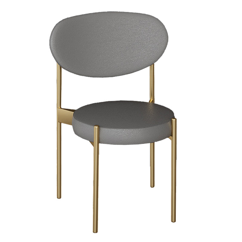 Glam Stone Top Dining Table Set 1/2/5 Pieces Rectangle White Indoor Dinette Set