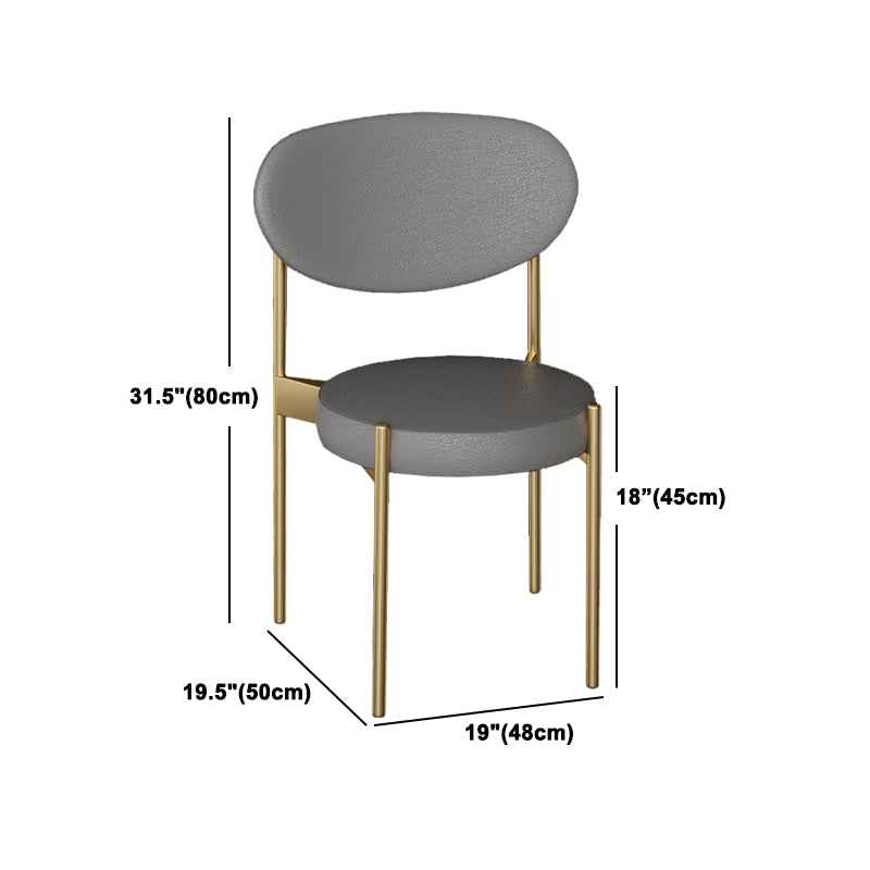 Glam Stone Top Dining Table Set 1/2/5 Pieces Rectangle White Indoor Dinette Set