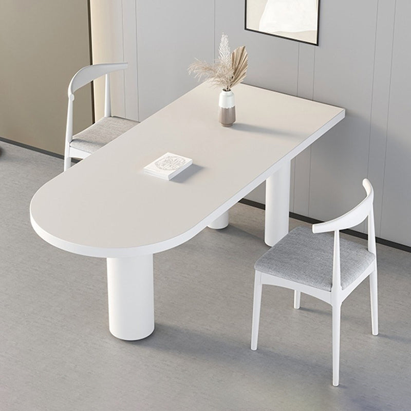 Solid Wood Dining Table Simplicity Style Dining Site Table with 3-foot