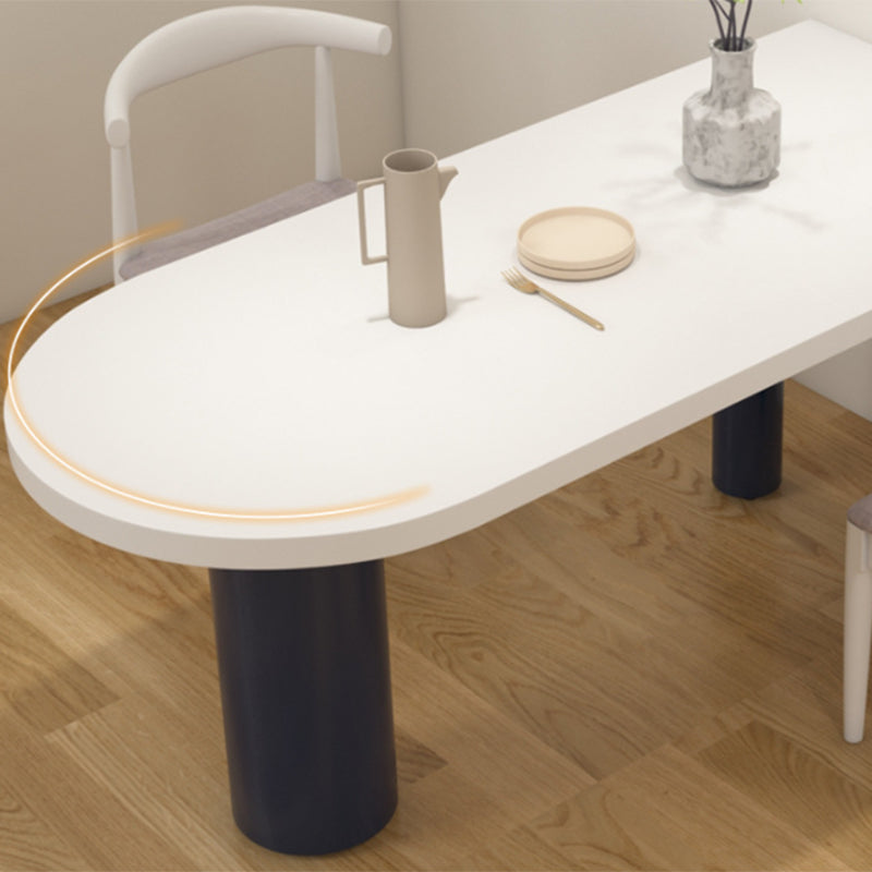 Solid Wood Dining Table Simplicity Style Dining Site Table with 3-foot