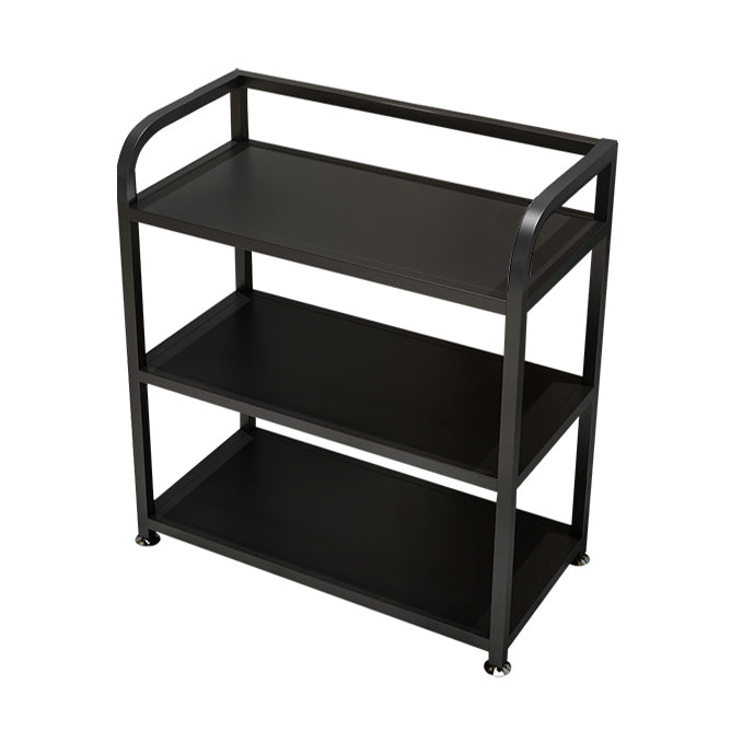 25.59"H Stationary Modern Prep Table Metal Rectangular Prep Table for Dining Room