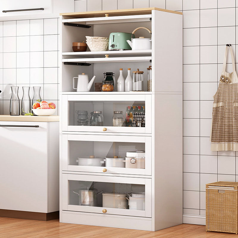 Modern Server Engineered Wood Sideboard with Door for Living Room