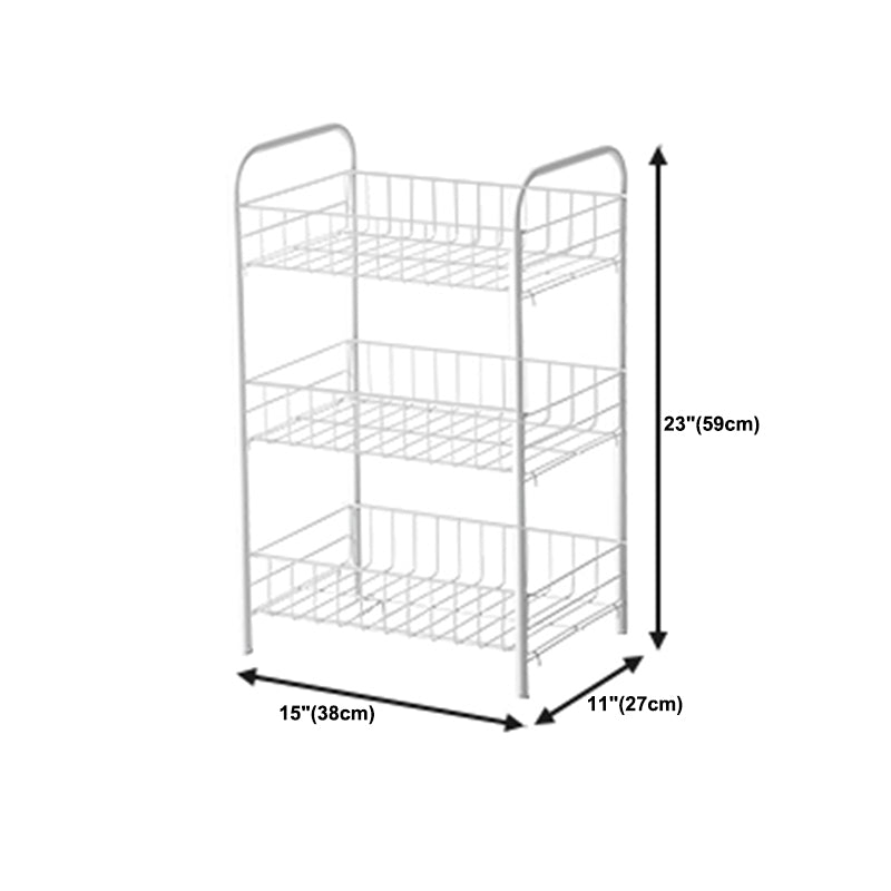 10.63"W Bookshelf Contemporary Style Bookcase for Home Study Room Office