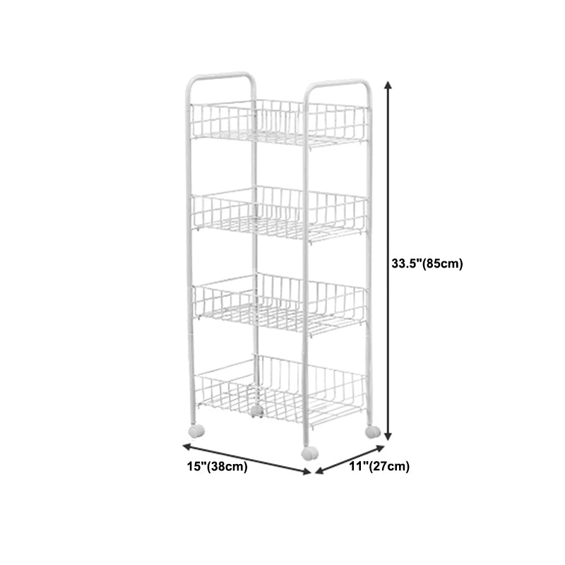10.63"W Bookshelf Contemporary Style Bookcase for Home Study Room Office