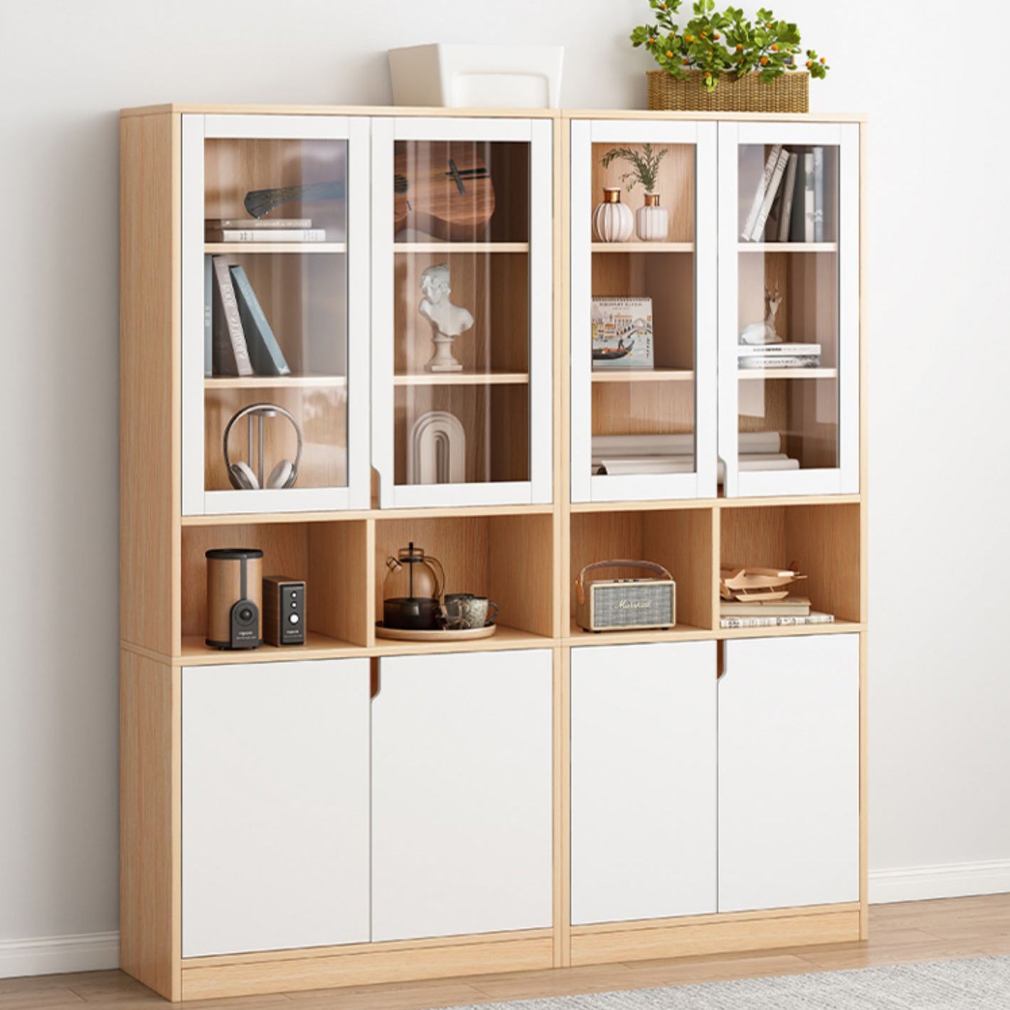 Standard Book Shelf Scandinavian Shelf Bookcase for Study Room