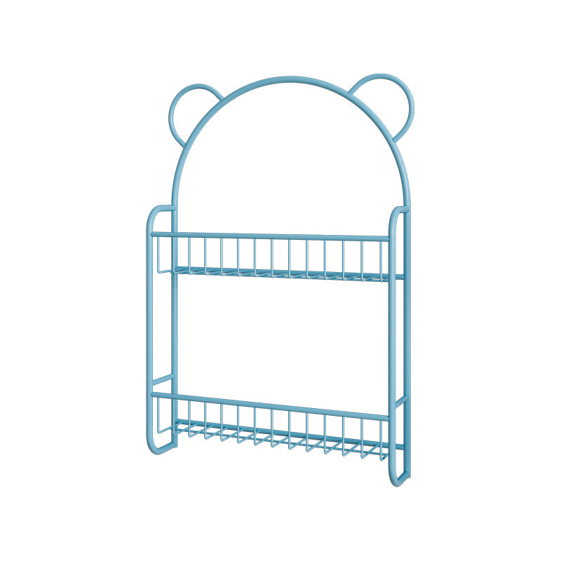 4.53"W Bookshelf Scandinavian Style Wall Mounted Bookcase for Study Room