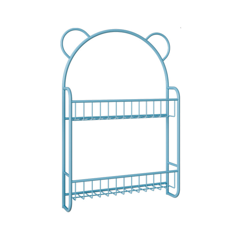 4.53"W Bookshelf Scandinavian Style Wall Mounted Bookcase for Study Room