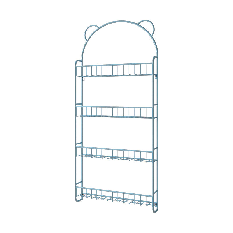 4.53"W Bookshelf Scandinavian Style Wall Mounted Bookcase for Study Room