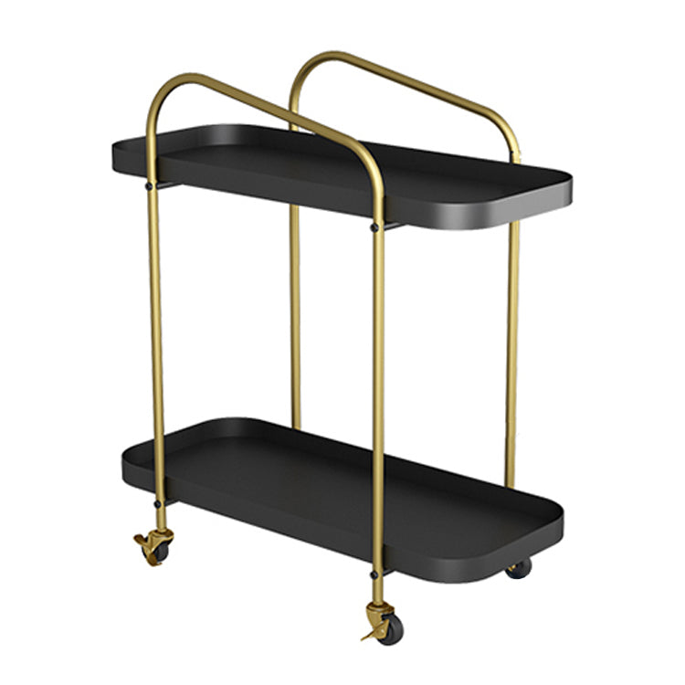 25.2"H Industrial Bookshelf Metal Shelf Bookcase for Home Office