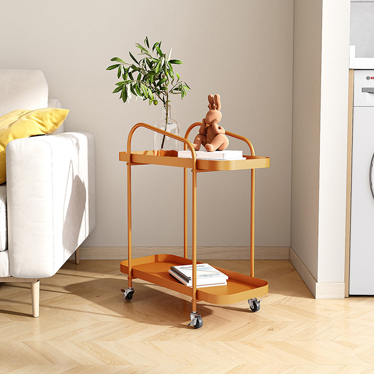 25.2"H Industrial Bookshelf Metal Shelf Bookcase for Home Office