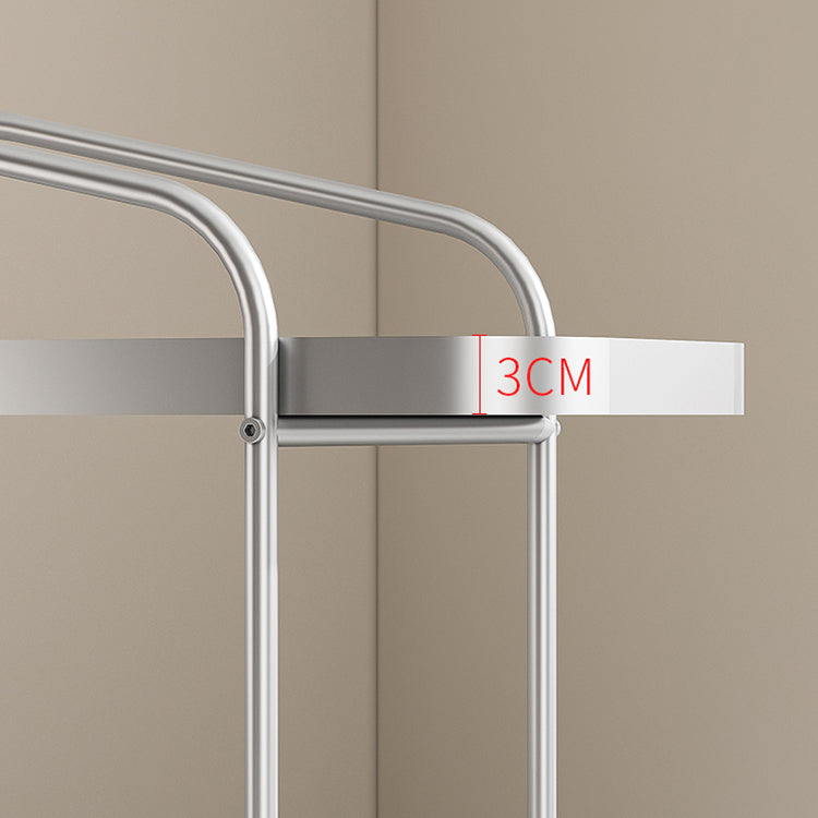 25.2"H Industrial Bookshelf Metal Shelf Bookcase for Home Office