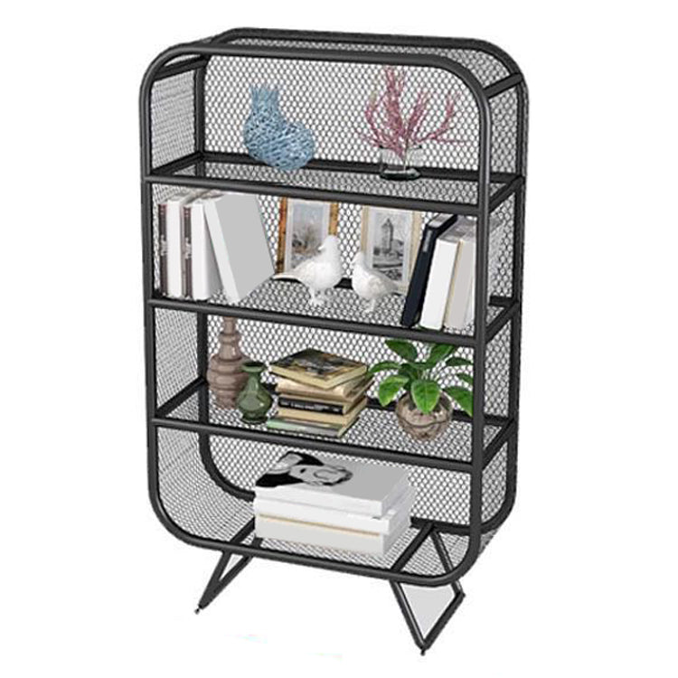 Modern Style Standard Bookcase Metal Bookshelf for Home Office
