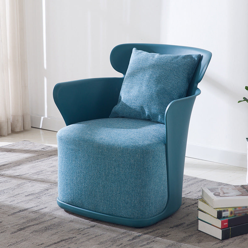 Arm Chair Arms Linen/PU Leather Included Chair for Living Room, Bedroom