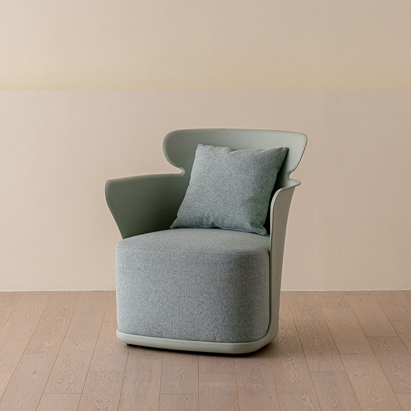 Arm Chair Arms Linen/PU Leather Included Chair for Living Room, Bedroom