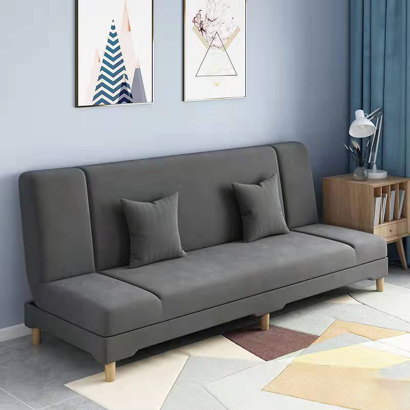 Linen Modern Armless Sleeper for Living Room and Apartment 31.5"