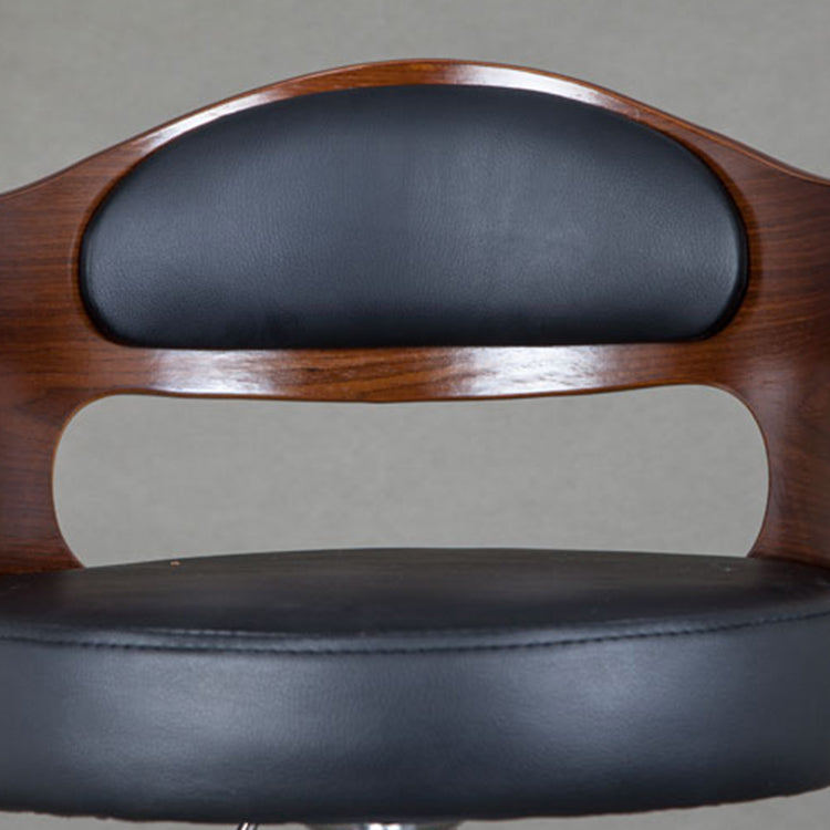 Rotating Barstool Nordic Style Steel Pedestal Bar Stool for Dining Room