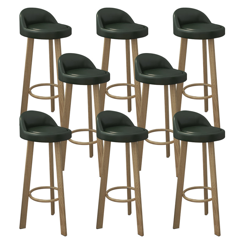 Nordic Simple Barstool Steel Frame Bar Stool for Coffee Shop