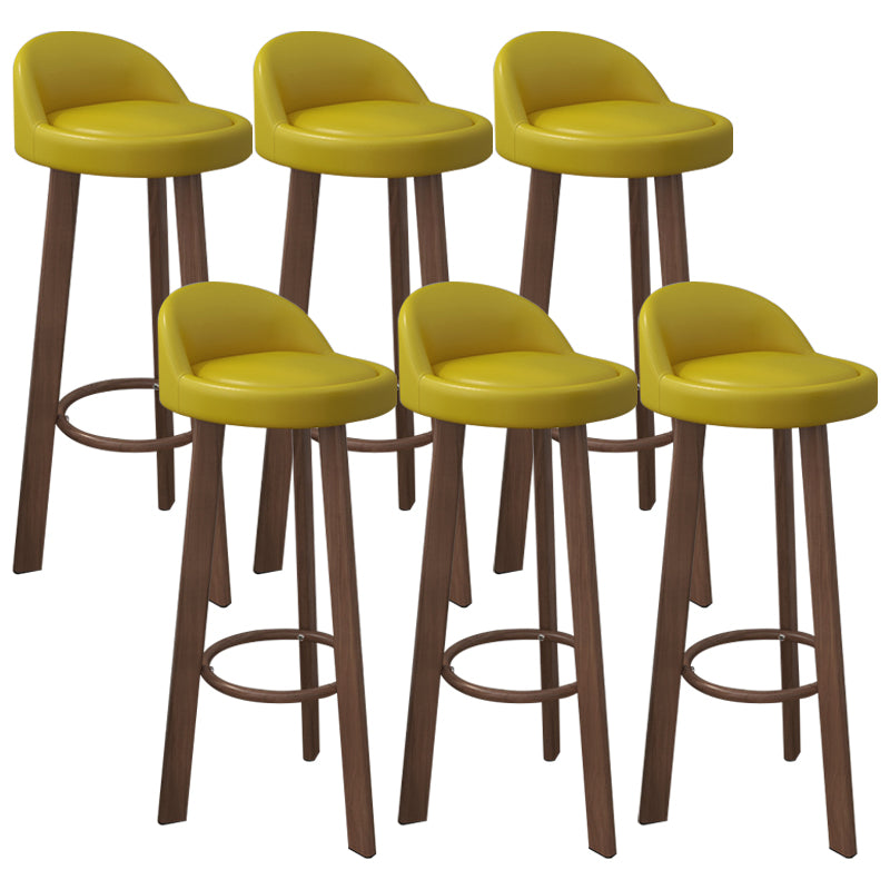 Nordic Simple Barstool Steel Frame Bar Stool for Coffee Shop
