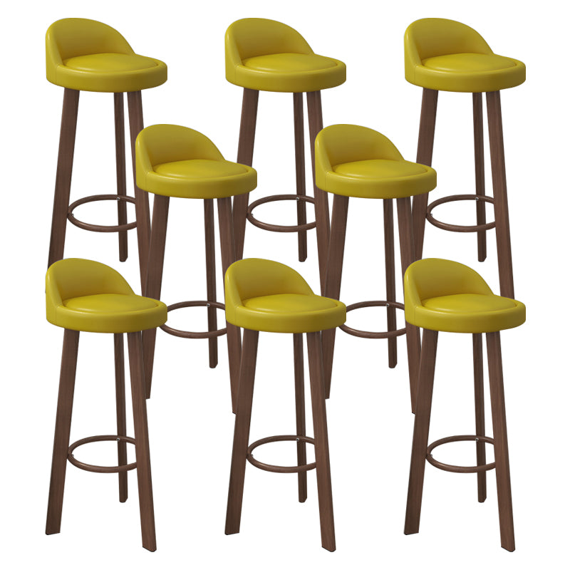 Nordic Simple Barstool Steel Frame Bar Stool for Coffee Shop