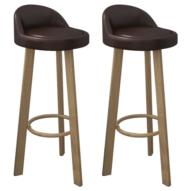 Nordic Simple Barstool Steel Frame Bar Stool for Coffee Shop