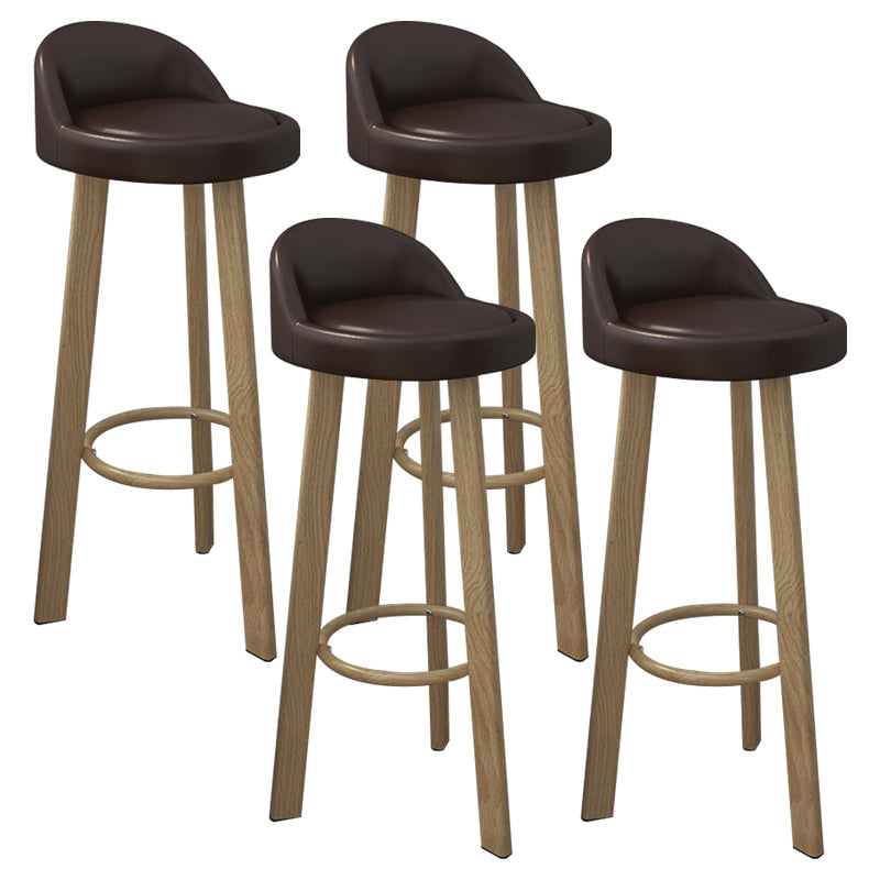 Nordic Simple Barstool Steel Frame Bar Stool for Coffee Shop