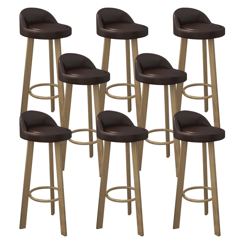 Nordic Simple Barstool Steel Frame Bar Stool for Coffee Shop