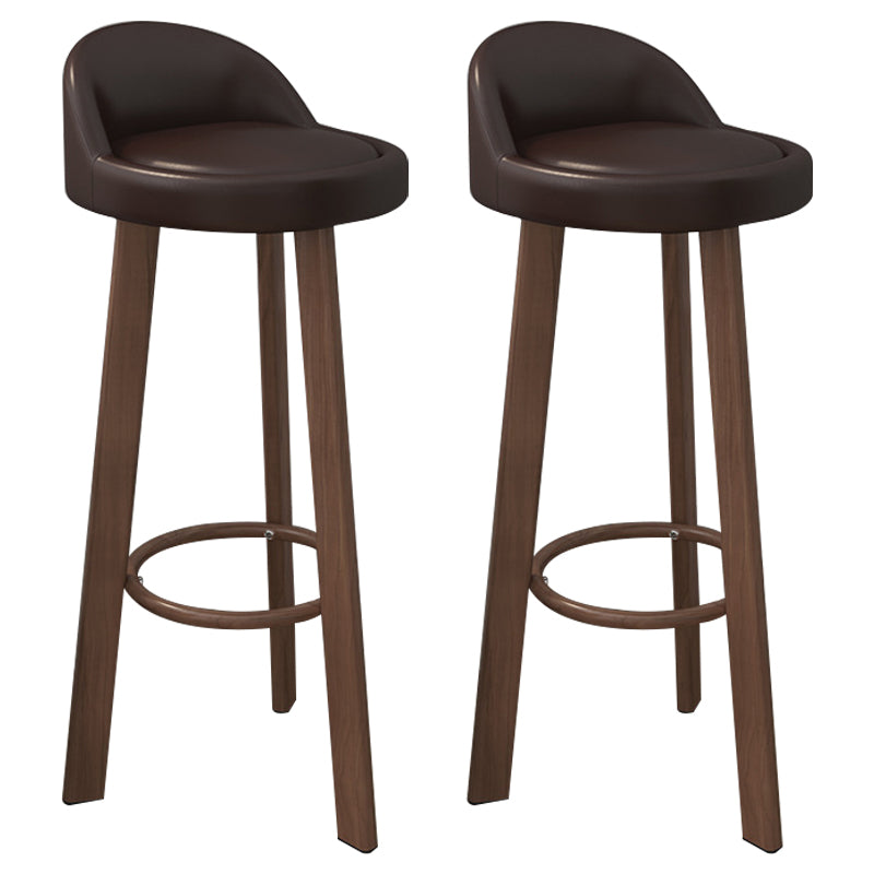 Nordic Simple Barstool Steel Frame Bar Stool for Coffee Shop