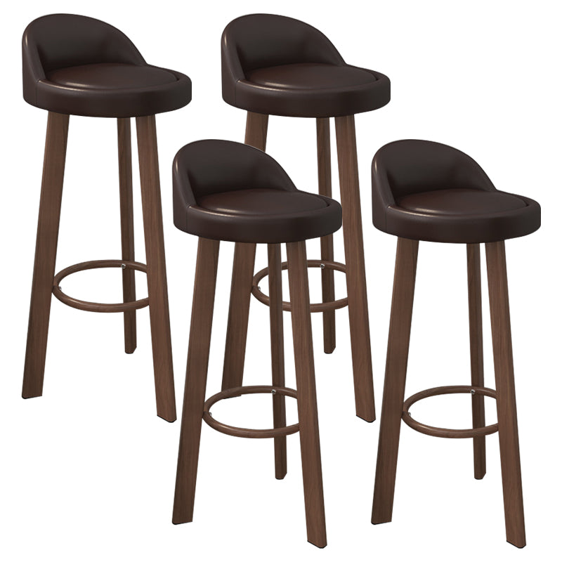 Nordic Simple Barstool Steel Frame Bar Stool for Coffee Shop