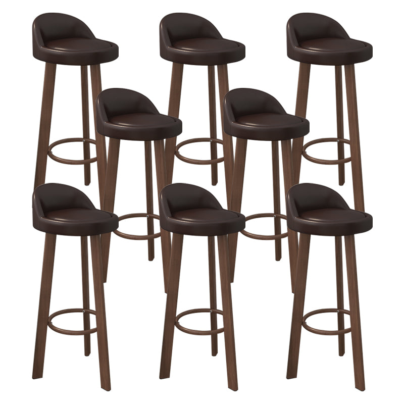 Nordic Simple Barstool Steel Frame Bar Stool for Coffee Shop