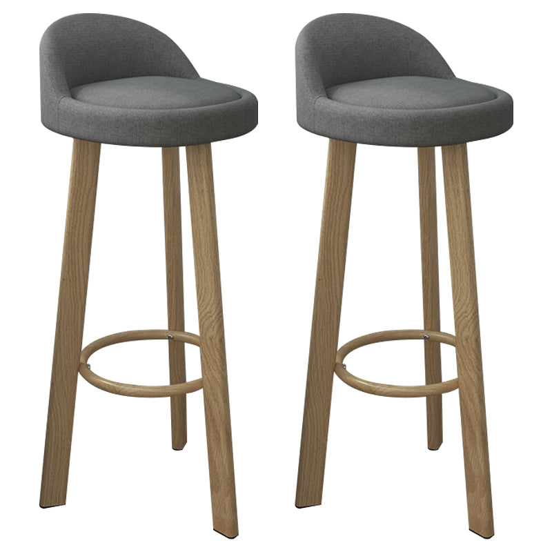 Nordic Simple Barstool Steel Frame Bar Stool for Coffee Shop