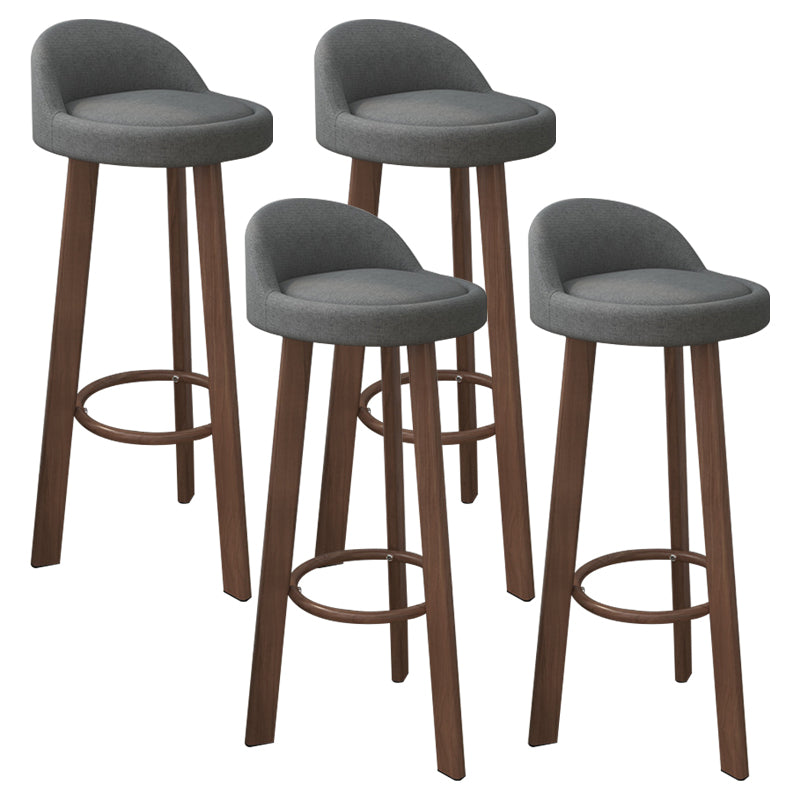 Nordic Simple Barstool Steel Frame Bar Stool for Coffee Shop