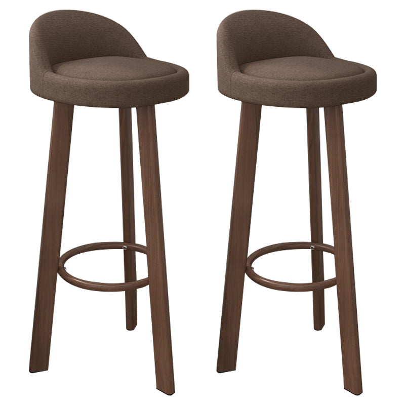 Nordic Simple Barstool Steel Frame Bar Stool for Coffee Shop