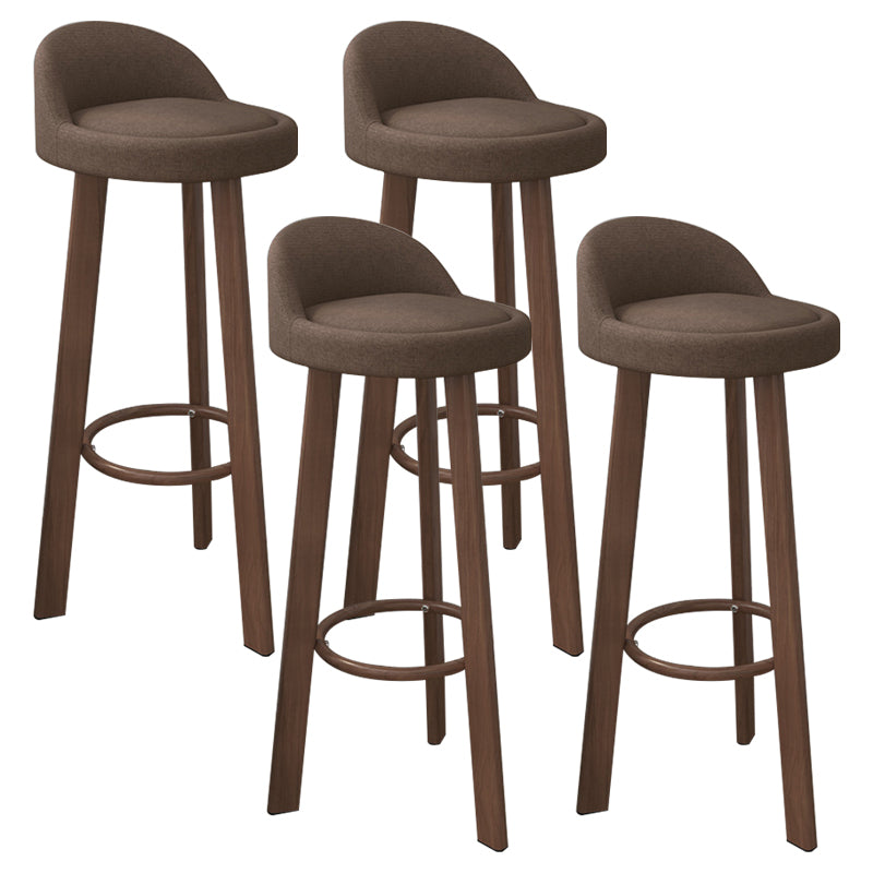 Nordic Simple Barstool Steel Frame Bar Stool for Coffee Shop