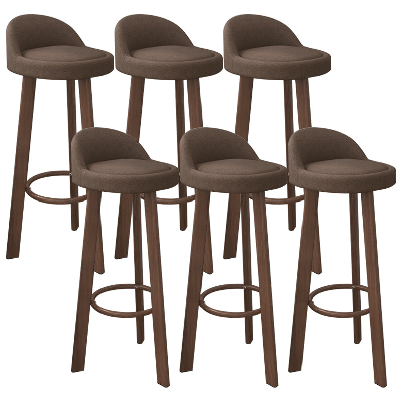 Nordic Simple Barstool Steel Frame Bar Stool for Coffee Shop