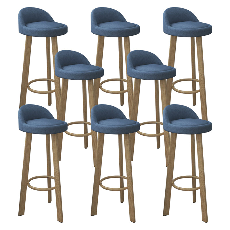 Nordic Simple Barstool Steel Frame Bar Stool for Coffee Shop