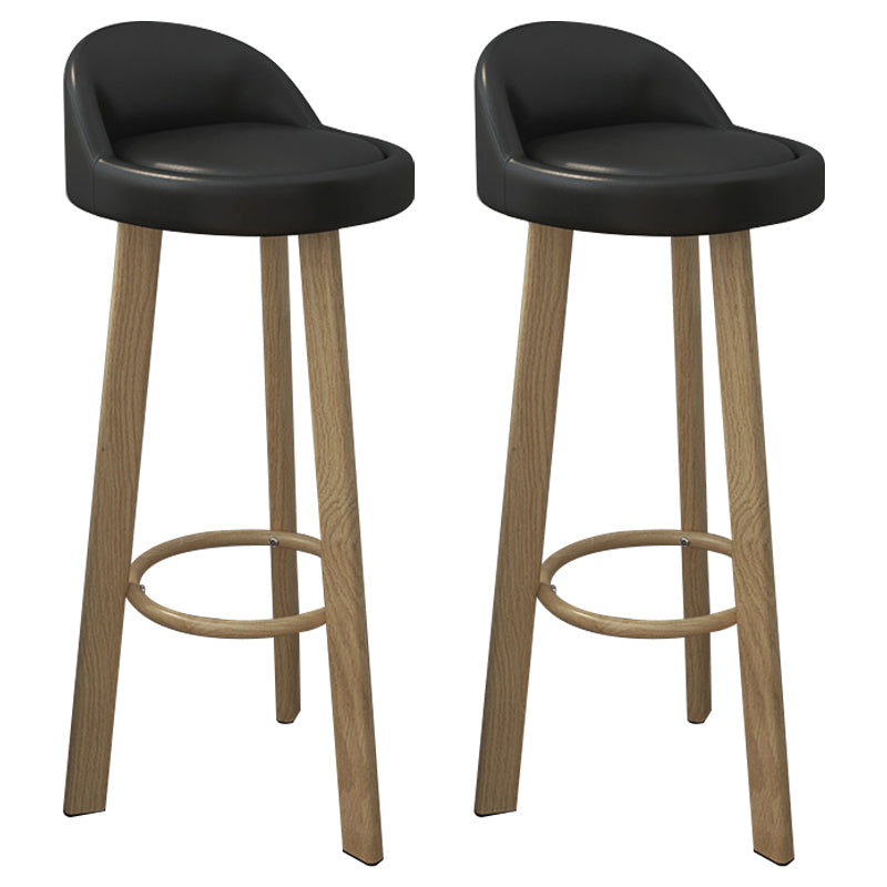 Nordic Simple Barstool Steel Frame Bar Stool for Coffee Shop