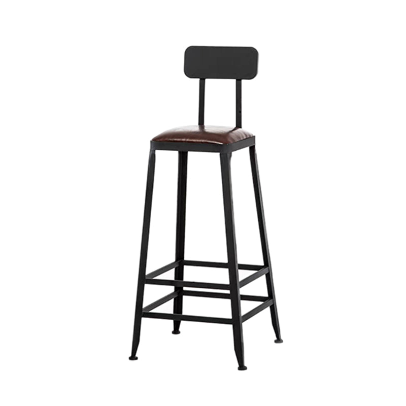 Industrial Rectangle Solid Wood Bar Table Set 1/5 Pieces Counter Table with Stools