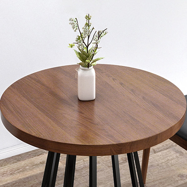 Modern 1/2/3 Pieces Dining Set Round Pine Wood Dining Table for Dining Room