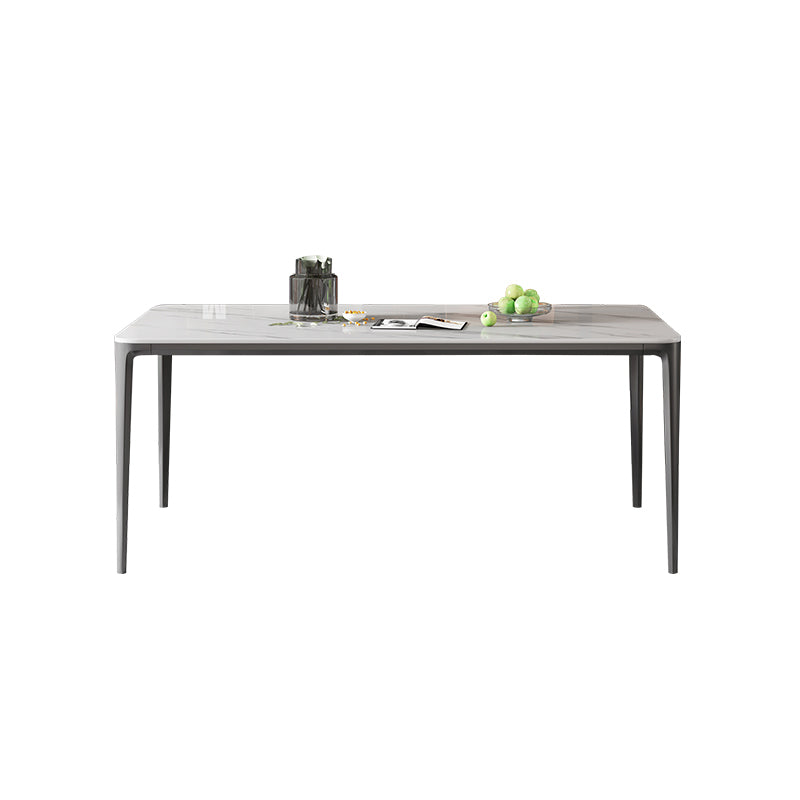 Modern Sintered Stone Rectangle Table Set 1/4/5 Pieces Dining Set