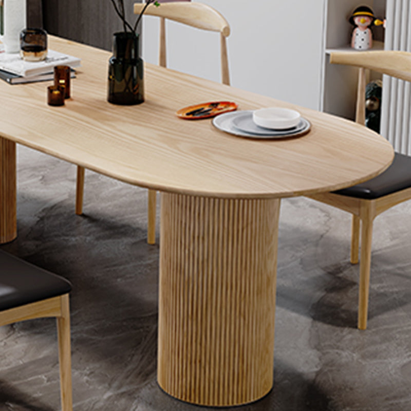 Contemporary Style Dining Table Dining Room Kitchen Table with Tripod Base