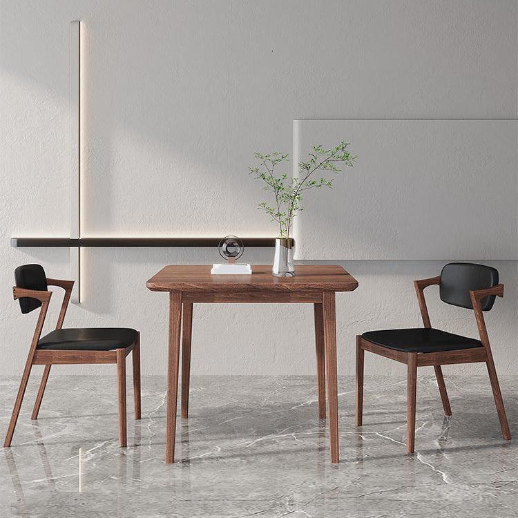 Modern 1/3/5 Pieces Dining Set Rectangle Wood Dining Table for Cafe
