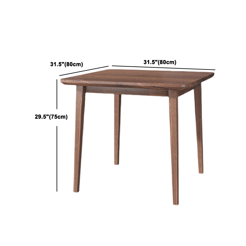 Modern 1/3/5 Pieces Dining Set Rectangle Wood Dining Table for Cafe