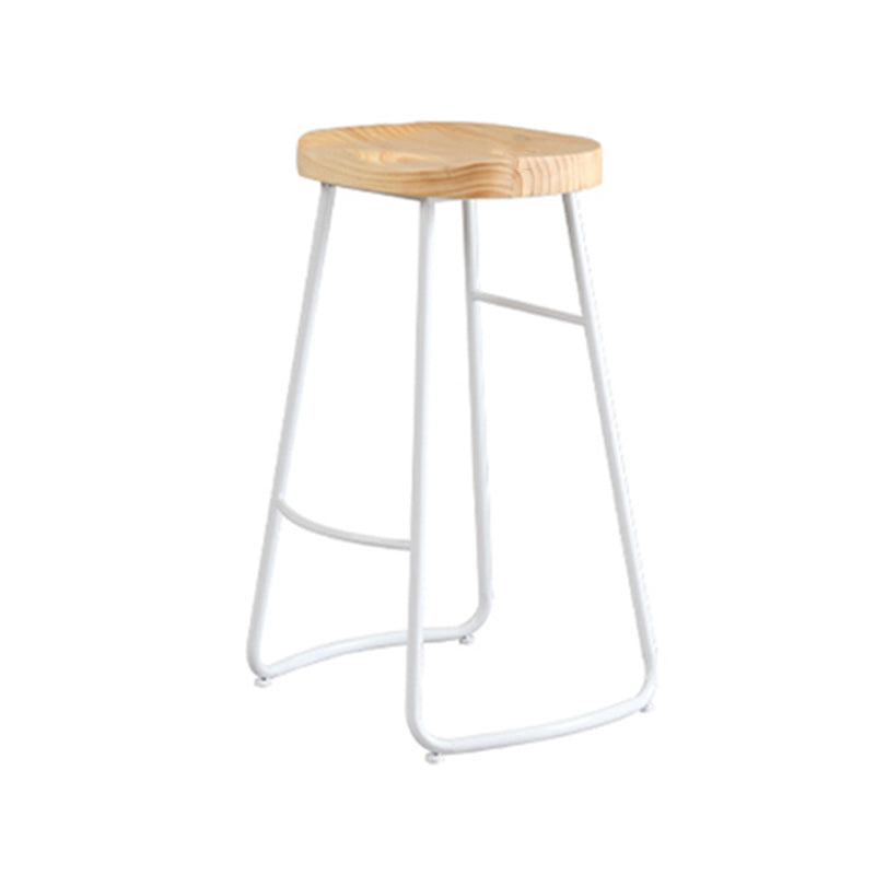 Industrial Rectangle Solid Wood Bar Table Set 1/5/9 Pieces Counter Table with High Stools