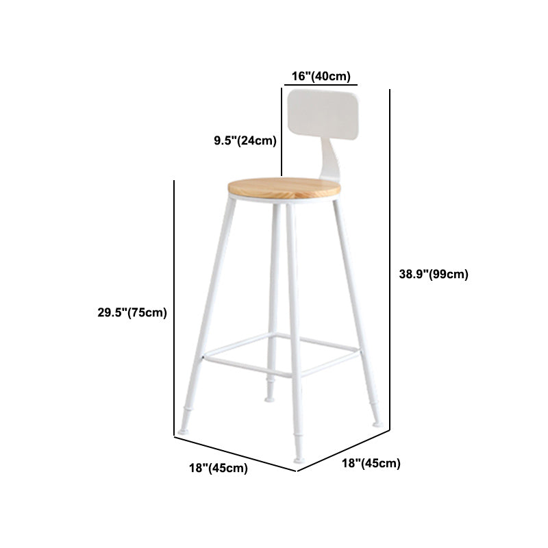 Industrial Rectangle Solid Wood Bar Table Set 1/5/9 Pieces Counter Table with High Stools