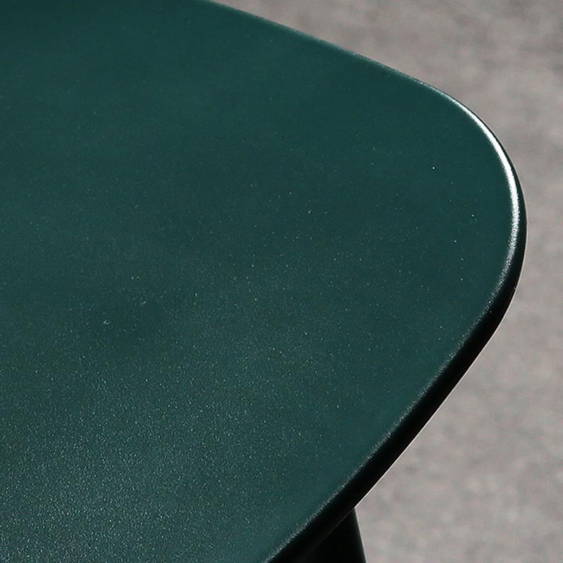 Plastic Side Chair Contemporary Open Back Dining Side Chair for Home