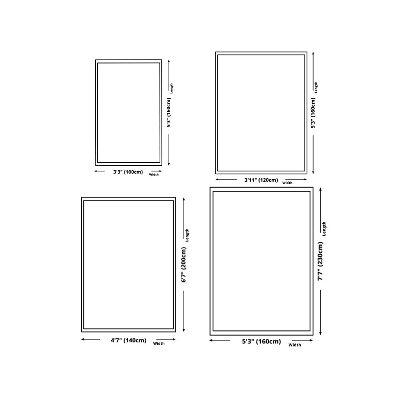 Orange Nordic Rug Polyester Color Piece Area Rug Washable Rug for Sitting Room