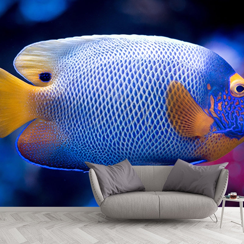 Popular Wall Mural Tropical Fish Print Sitting Room Wall Mural