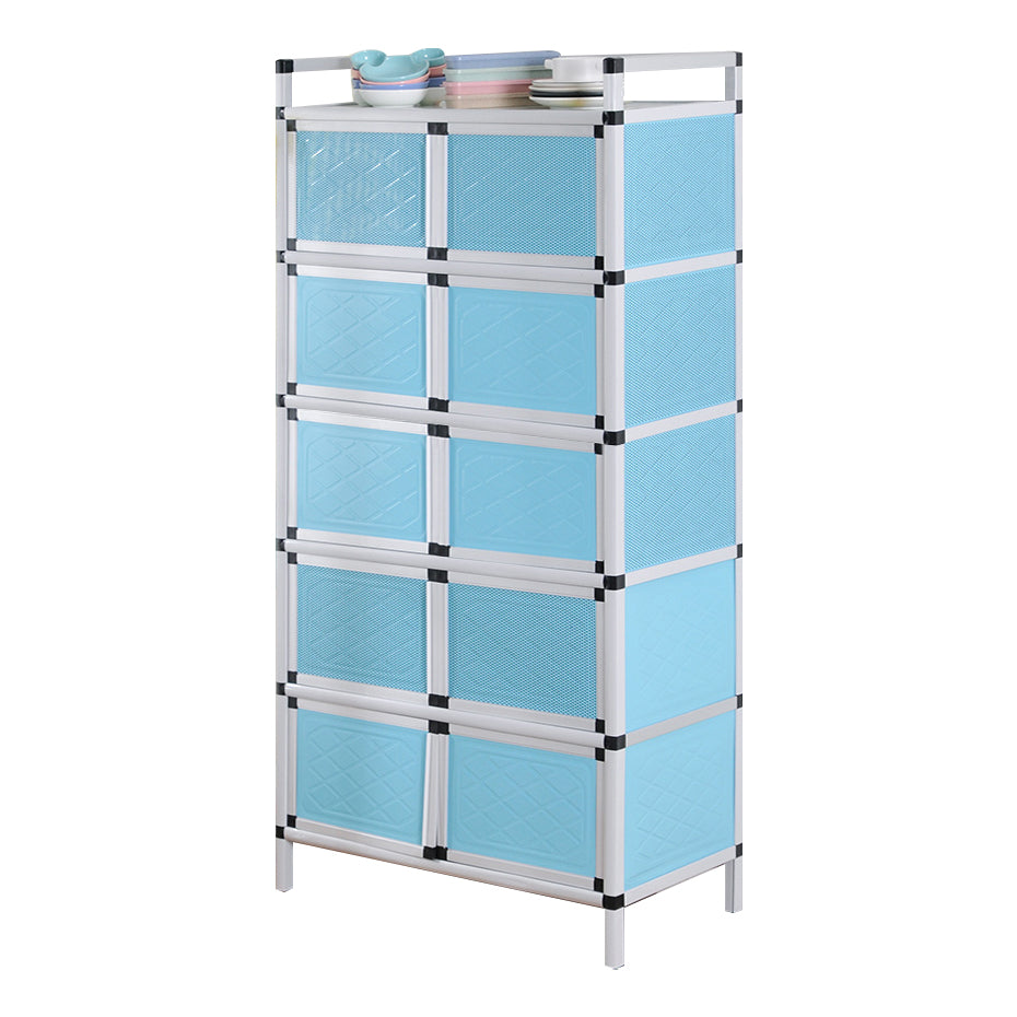 Glam Style Sideboard Metal Side Board with Door for Living Room