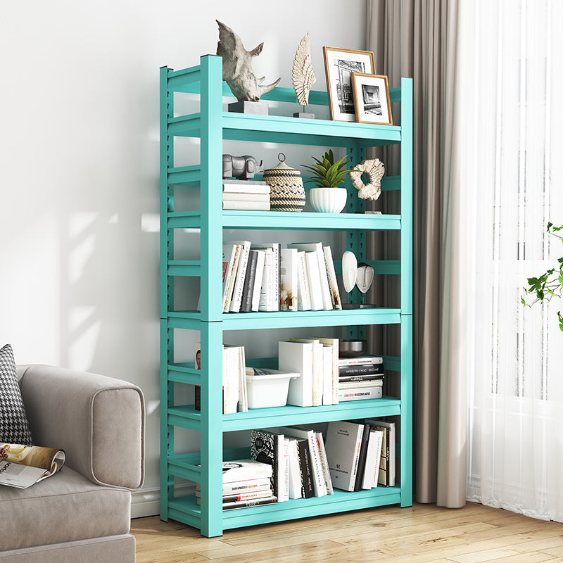 Rectangle Standard Bookshelf Scandinavian Metal Bookcase for Home Office