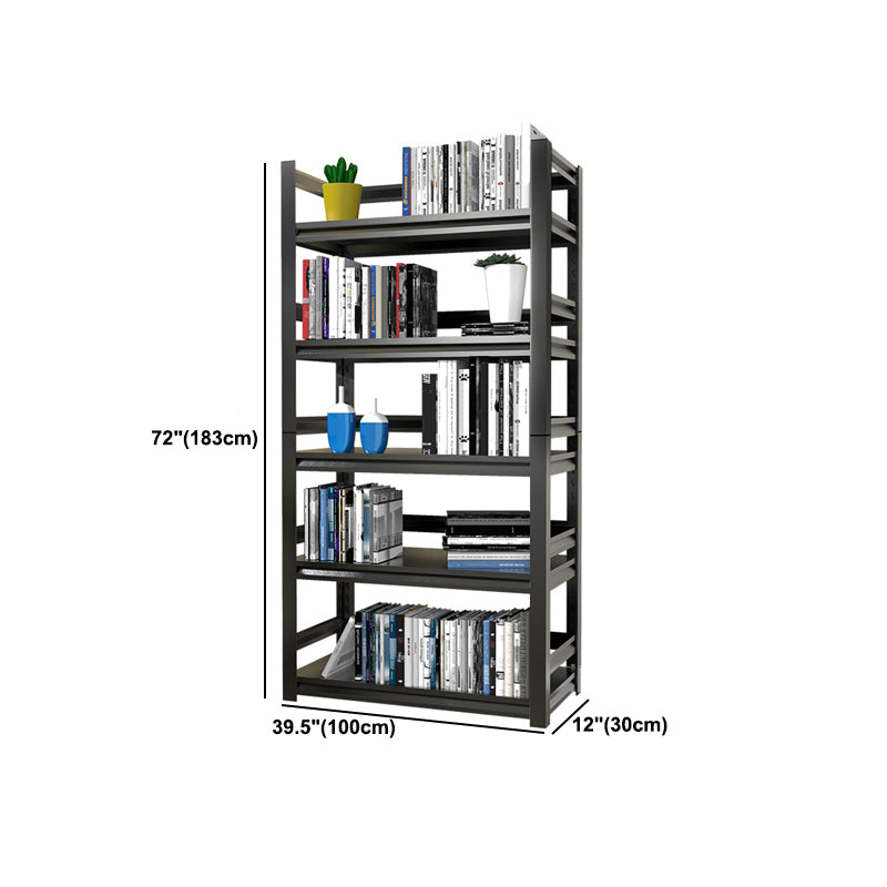 Rectangle Standard Bookshelf Scandinavian Metal Bookcase for Home Office
